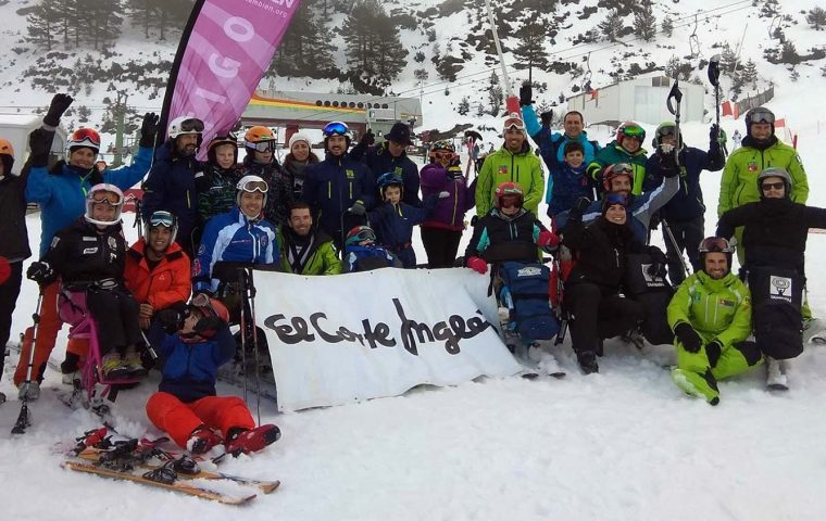 Calendario de cursos y competiciones de Esquí Adaptado con la Fundación También