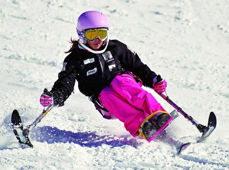 Promesas del Equipo de Competición de Esquí Alpino Adaptado de la Fundación También