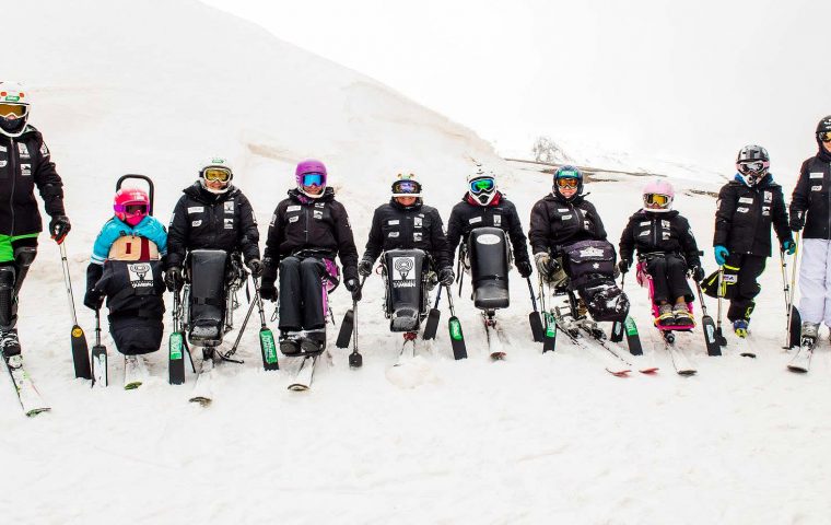 Equipo de Competición de Esquí Adaptado de la Fundación También temporada 2018-2019