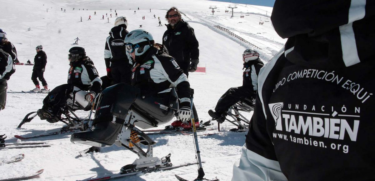 Equipo de Competición de Esquí Adaptado de la Fundación También