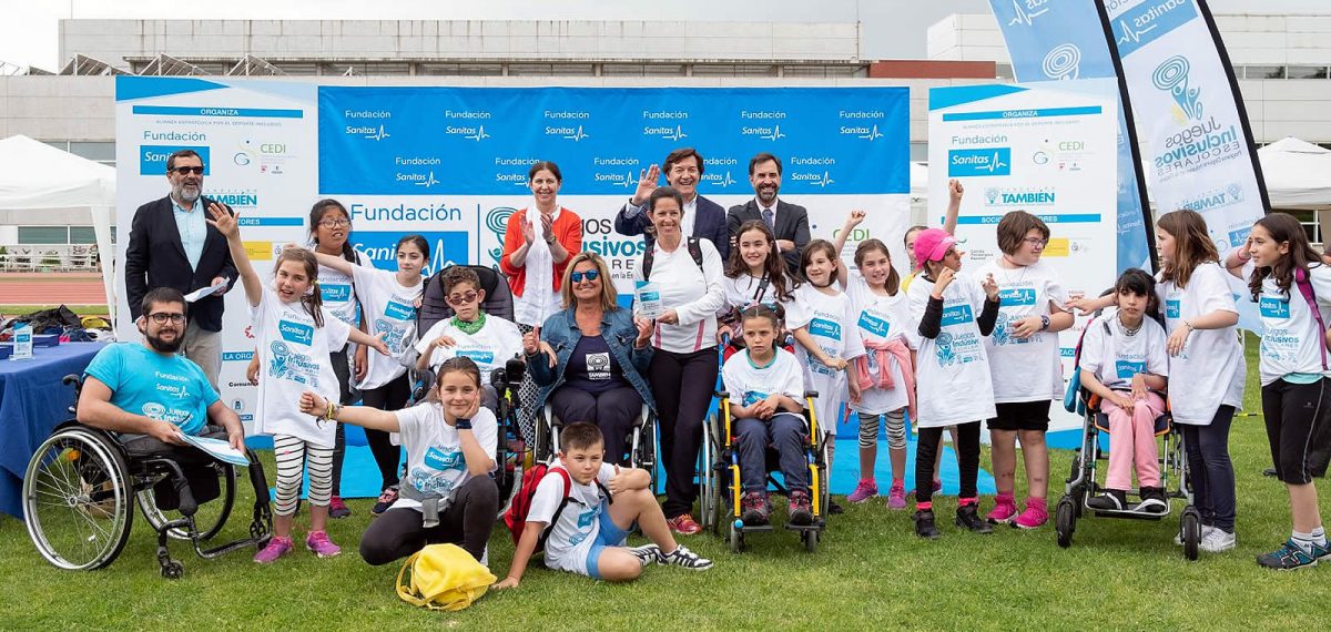 Entrega de premios en los 6º Juegos Inclusivos Escolares