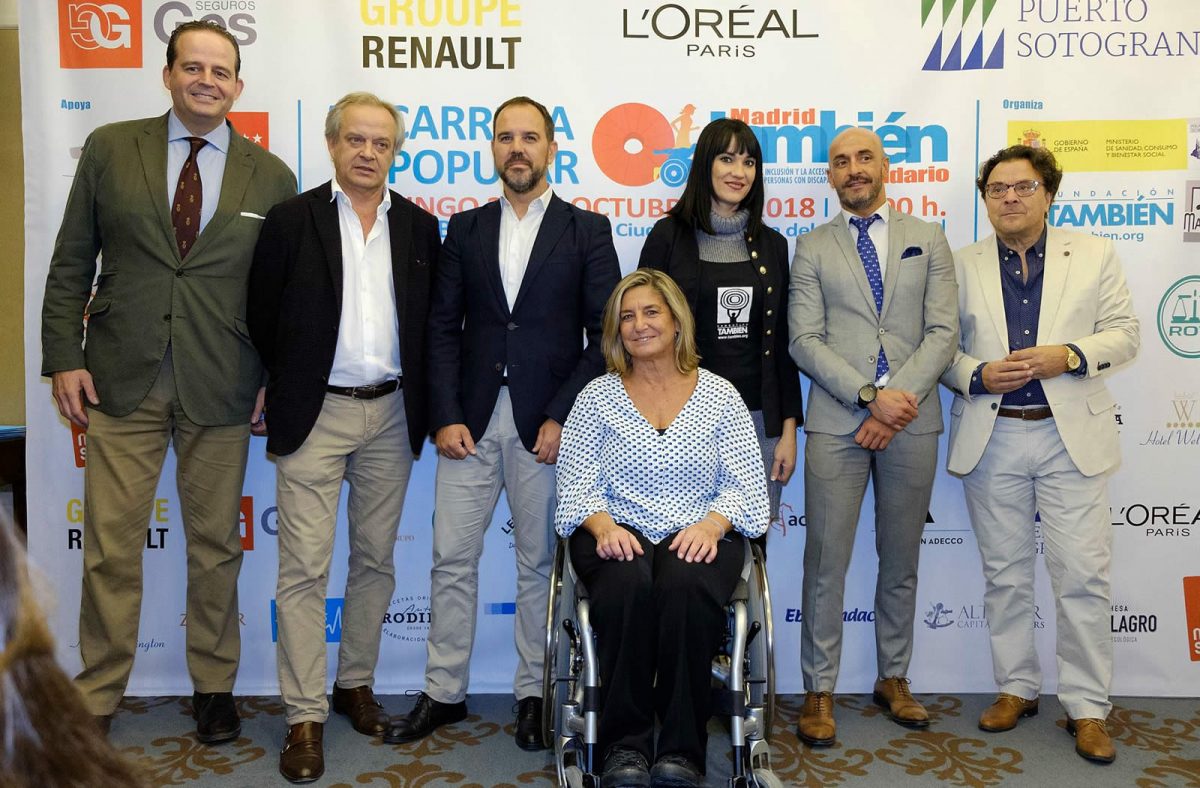 Presentación oficial de la la 7ª Carrera Popular Madrid También Solidario