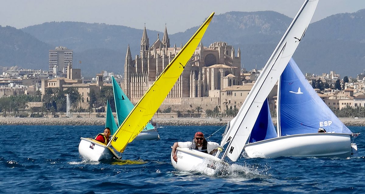 Equipo de competición de vela adaptada de la Fundación Tambien.