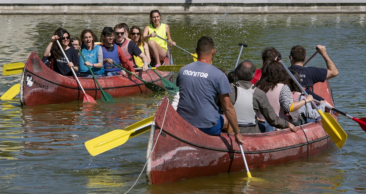 El programa de multiactividad en familia desarrolla actividades al aire libre de fin de semana en zonas de valor natural como el pantano del Burguillo o Piedralaves.