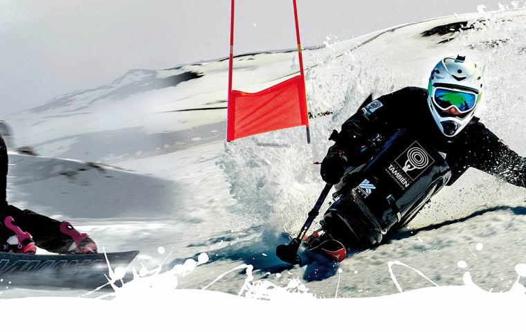 La Fundación También organiza el 14º Trofeo Santiveri Sierra Nevada de Esquí & Snowboard Adaptado y Premio El Corte Inglés