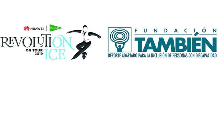 El espectáculo de Javier Fernández, Revolution on Ice, recauda 52.430 € para Fundación También