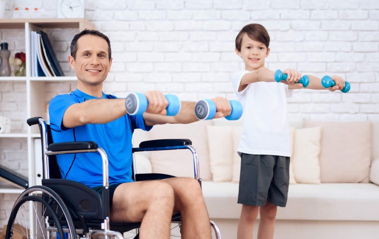 Deporte adaptado en casa durante la cuarentena con la Fundación También