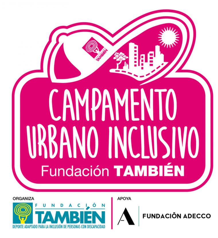 Campamentos Urbanos Inclusivos 2020 de la Fundación También, con el apoyo de Fundación Adecco. 