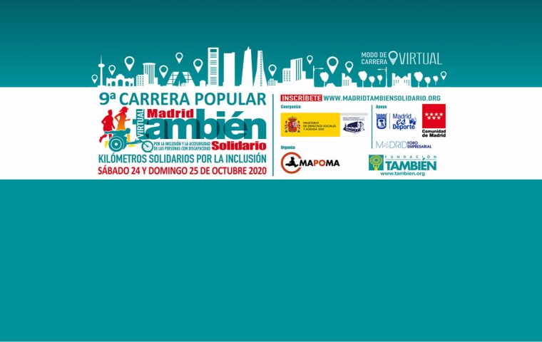 9ª Carrera Popular Madrid También Solidario edición virtual