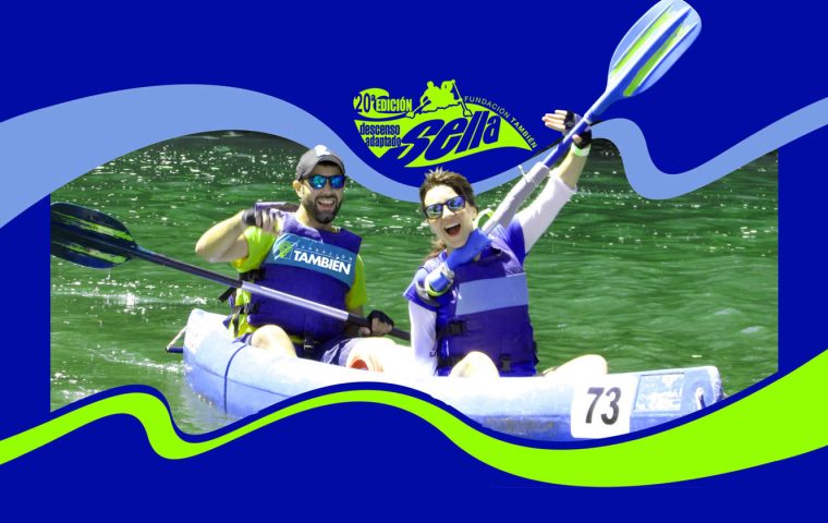 Fundación También acude por 20º año consecutivo al Descenso del Sella Adaptado, del 30 de julio al 1 de agosto.