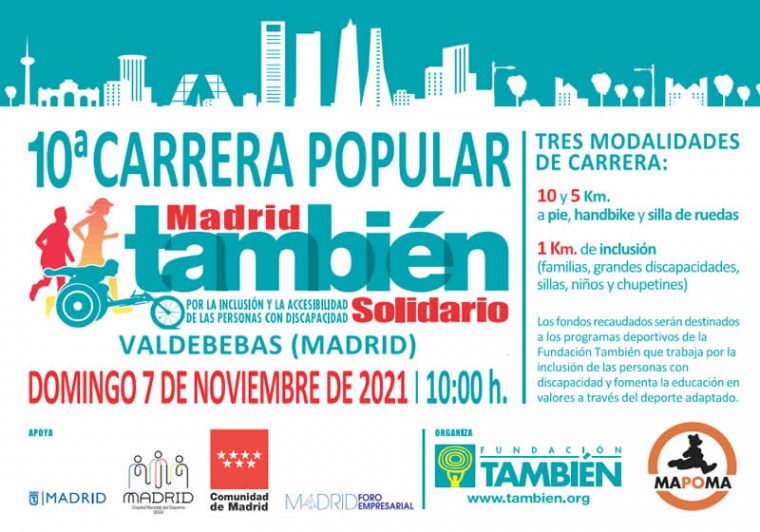 10ª Carrera Popular Madrid También Solidario
