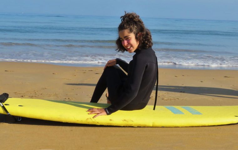 Curso de surf adaptado en Somo septiembre 2021