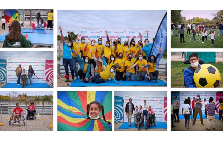 Voluntarios de la Fiesta de Otoño de la Fundación También 2021