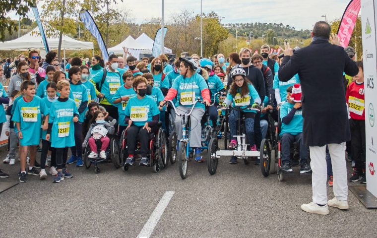 Salida de la 10ª Carrera Popular Madrid También Solidario