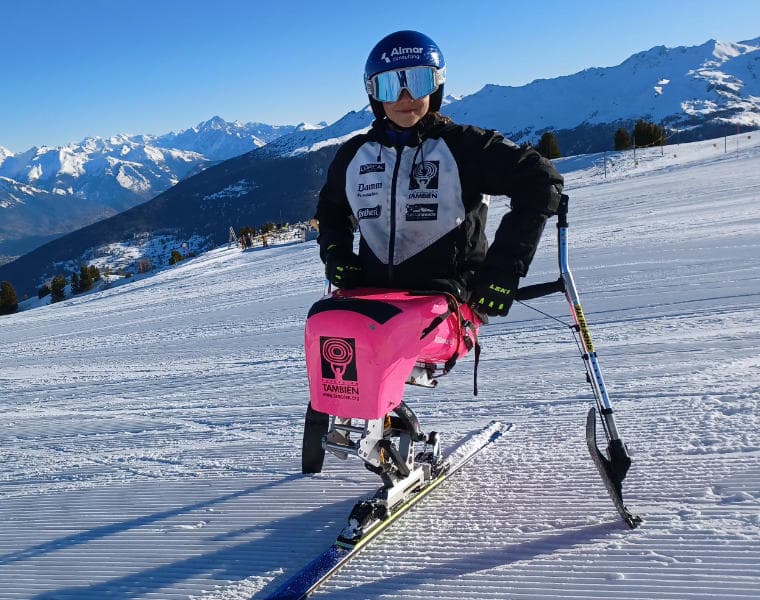 Audrey Pascual gana 4 Oros en la Copa de Europa en las especialidades de Gigante y Slalom.