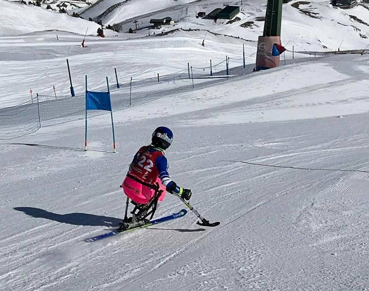 El equipo de competición de Fundación También de esquí alpino adaptado cierra una gran temporada 2021-22
