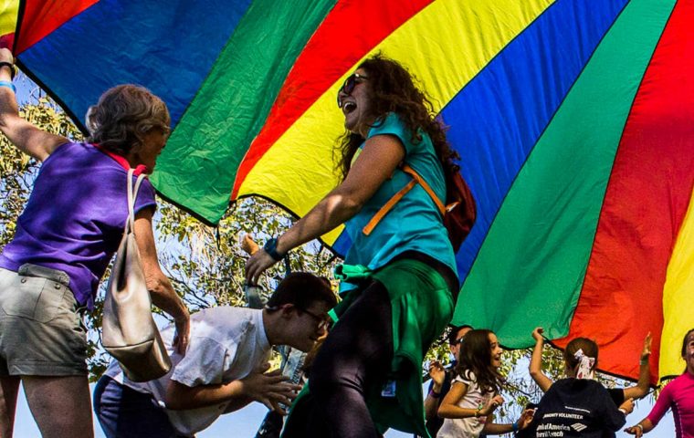 Fiesta del Verano de la Fundación También en el Parque Juan Carlos I de Madrid