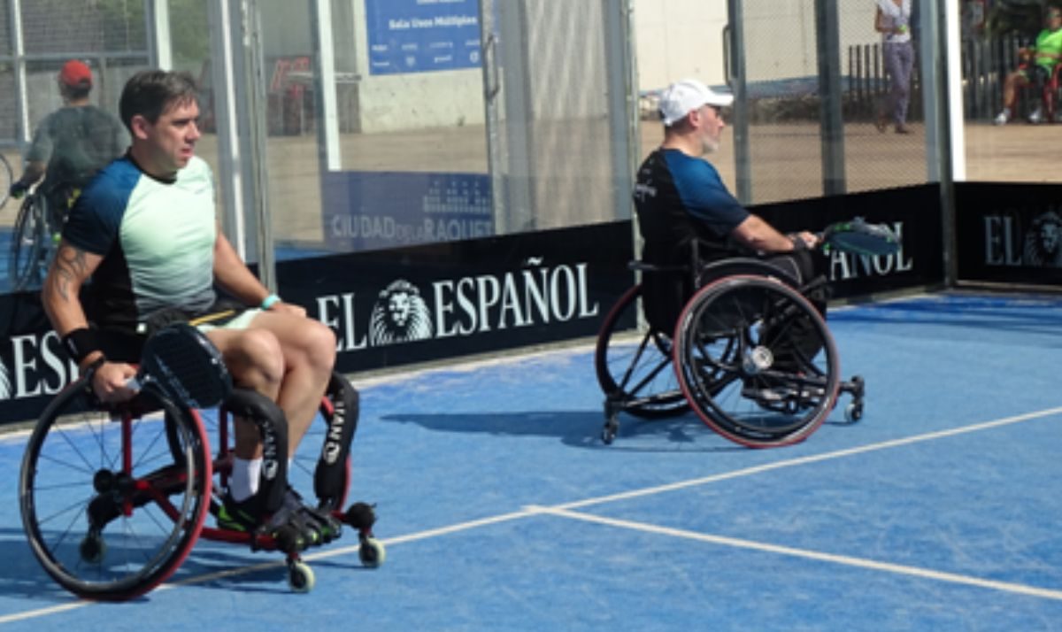Los subcampeones del Trofeo Konecta, Iñaki Ramperez y Marcos Cambronero.