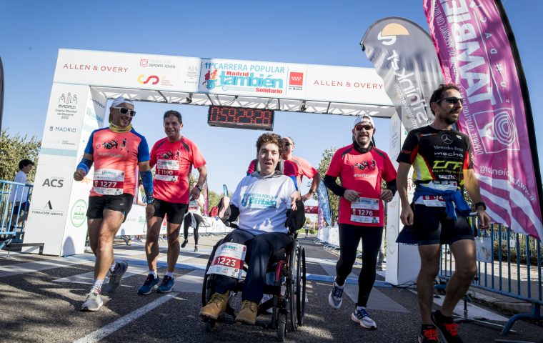 11ª Carrera Popular Madrid También Solidario de la Fundación También