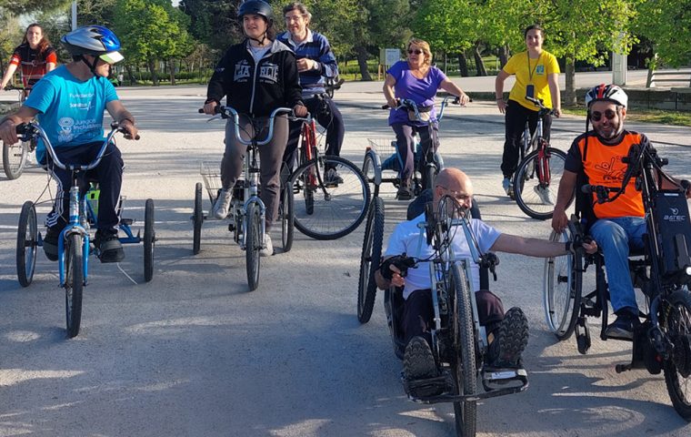 Escuela de ciclismo adaptado Fundación También