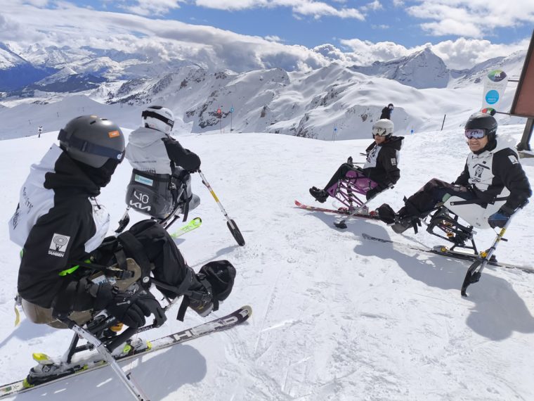 Entrenamientos_Formigal_Equipo_Esqui_Adaptado_Fundacion_Tambien