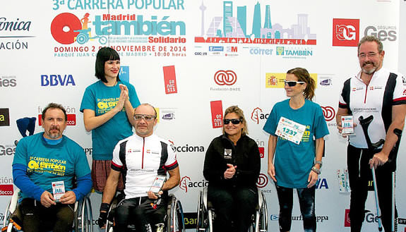 Más de mil participantes en la 3ª Carrera Popular Madrid También Solidario