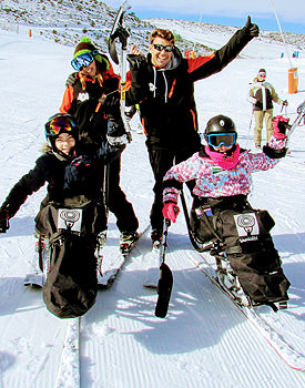 Balance de la temporada de esquí de la Fundación También. Cursos y entrenamientos en Sierra Nevada y Madrid Snowzone. Resultados del Equipo de Esqui Alpino Adaptado de la Fundación.