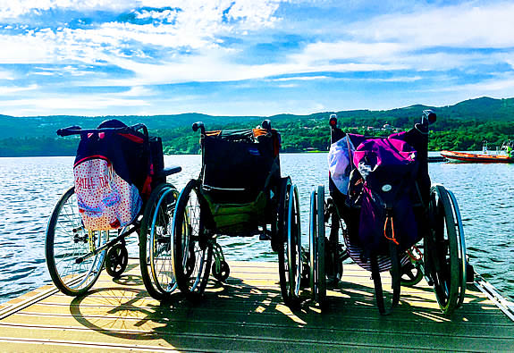 8º Campamento Inclusivo de Vela y Multiactividad de la Fundación También en Muiños, Ourense.