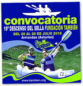 XIX Descenso del Sella Adaptado en piraguas, del 26 al 28 de julio.